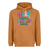 Meerkat hundred magical days of school unicorn Heavyweight Hoodie - OliviaCreatesArt