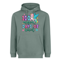 Sage hundred magical days of school unicorn Heavyweight Hoodie - OliviaCreatesArt
