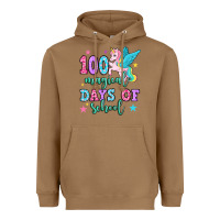 Toasted Coconut hundred magical days of school unicorn Heavyweight Hoodie - OliviaCreatesArt