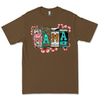Cacao license letters floral mama Premium Tee - Jasminsmagicworld