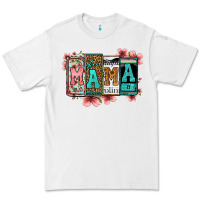 White license letters floral mama Premium Tee - Jasminsmagicworld