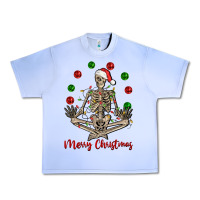 Grape Ice Merry Christmas skeleton Urban Heavy Tee - NancyCooperArtShop