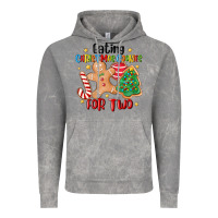 Cloud Rock eating christmas cookies for two Vintage Hoodie - MaliasSmallBusiness