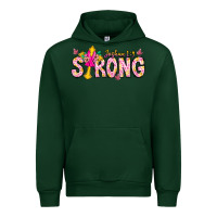 Forest Green joshua strong Urban Hoodie - CowhideDigitalArt