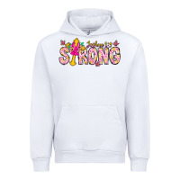 White joshua strong Urban Hoodie - CowhideDigitalArt