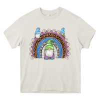 Cream easter gnome rainbow Heavy Core Tee - Artiststas