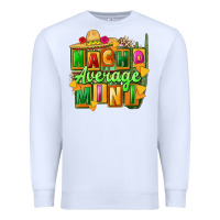 White Nacho average mini Premium Sweatshirt - FaDigitalArtStudio