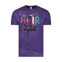 Cloud Purple hair stylist Vintage Tee - MaliasSmallBusiness