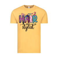 Vintage Mustard hair stylist Vintage Tee - MaliasSmallBusiness