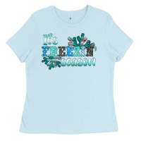 Baby Blue it's freezin' season Ladies Tee - AdoDesignShop