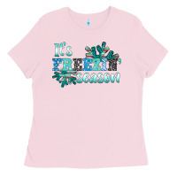 Bubblegum Pink it's freezin' season Ladies Tee - AdoDesignShop