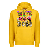 Lemon Wife mom boss daisy Mother's Day Premium Hoodie - HowdyJamesFarm
