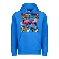 True Royal Wife mom boss daisy Mother's Day Premium Hoodie - HowdyJamesFarm
