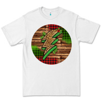 White leopard lightning bolt Christmas Premium Tee - Jasminsmagicworld