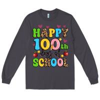 Smoke happy 100 th days of school Long Sleeve Tee - Artiststas