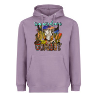 Lavender simmer down cowboy Heavyweight Hoodie - OliviaCreatesArt