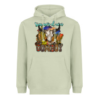 Matcha simmer down cowboy Heavyweight Hoodie - OliviaCreatesArt