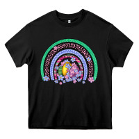 Black easter egg rainbow Heavy Core Tee - Artiststas