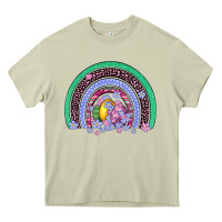 Mossy easter egg rainbow Heavy Core Tee - Artiststas