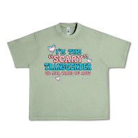 Oil Green im scary transgender the media warned you about Urban Heavy Tee - JahusDesignShop