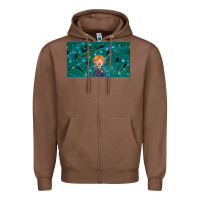 Chestnut wizard boy and mouse Zipper Hoodie - TumblerDesignByShophia