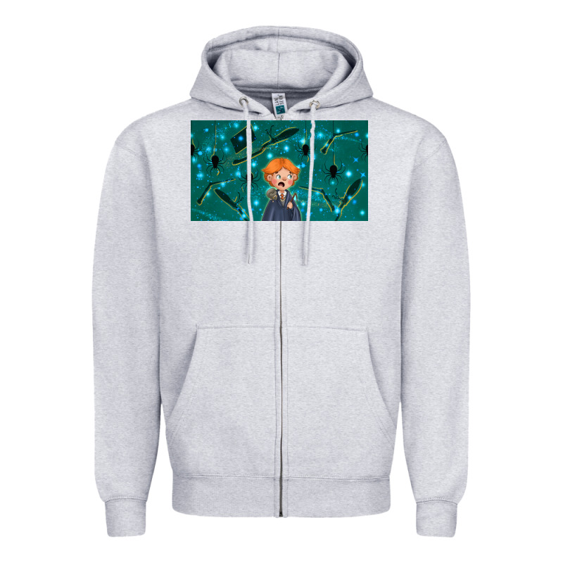 Wizard Boy And Mouse Zipper Hoodie by TumblerDesignByShophia | Teevron