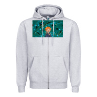 Heather Grey wizard boy and mouse Zipper Hoodie - TumblerDesignByShophia