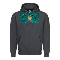Smoke wizard boy and mouse Zipper Hoodie - TumblerDesignByShophia