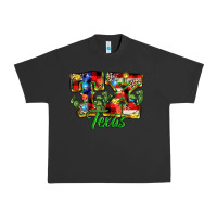 Pigment Black Christmas Texas Urban Heavy Tee - MaliasSmallBusiness