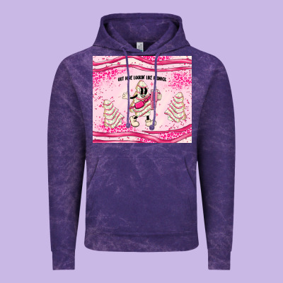 Out Here Lookin Like A Snack Vintage Hoodie Designed By Maliassmallbusiness