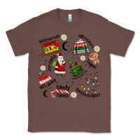 Chestnut Merry Christmas Classic Tee - MaliasSmallBusiness