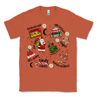 Copper Merry Christmas Classic Tee - MaliasSmallBusiness
