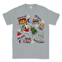 Heather Grey Merry Christmas Classic Tee - MaliasSmallBusiness