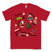 Red Merry Christmas Classic Tee - MaliasSmallBusiness