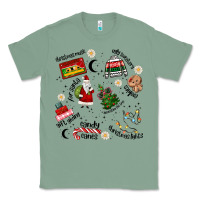 Sage Merry Christmas Classic Tee - MaliasSmallBusiness