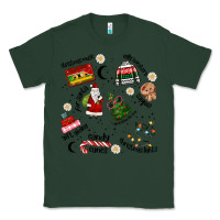 Sports Green Merry Christmas Classic Tee - MaliasSmallBusiness