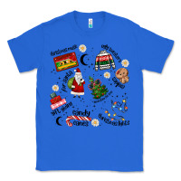 True Royal Merry Christmas Classic Tee - MaliasSmallBusiness