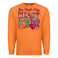 Carrot you make my heart sing Premium Sweatshirt - OliviaCreatesArt