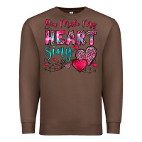 Chestnut you make my heart sing Premium Sweatshirt - OliviaCreatesArt