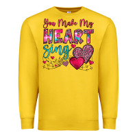 Lemon you make my heart sing Premium Sweatshirt - OliviaCreatesArt