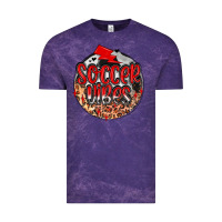 Cloud Purple soccer vibes Vintage Tee - MaliasSmallBusiness