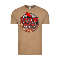 Vintage Coffee soccer vibes Vintage Tee - MaliasSmallBusiness