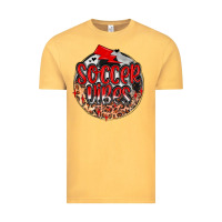Vintage Mustard soccer vibes Vintage Tee - MaliasSmallBusiness
