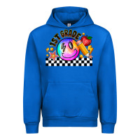Cobalt 1St Grade Urban Hoodie - CowhideDigitalArt