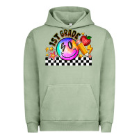 Pigment Oil Green 1St Grade Urban Hoodie - CowhideDigitalArt
