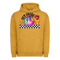 Pigment Peanut Butter 1St Grade Urban Hoodie - CowhideDigitalArt