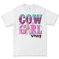 White cowgirl sassy with pink cowgirl Premium Tee - NancyCooperArtShop