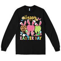 Black happy easter day dental squad Long Sleeve Tee - Artiststas