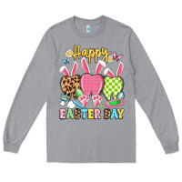 Heather Grey happy easter day dental squad Long Sleeve Tee - Artiststas