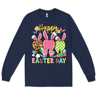 Navy happy easter day dental squad Long Sleeve Tee - Artiststas